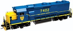 Atlas HO Scale D&H Delaware Hudson GP39-2 Ph 1 Diesel Locomotive #7402 DCC Ready