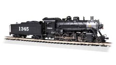 Bachmann 54153 N Scale 2-8-0 Consolidation Steam Locomotive Frisco SLSF 1345