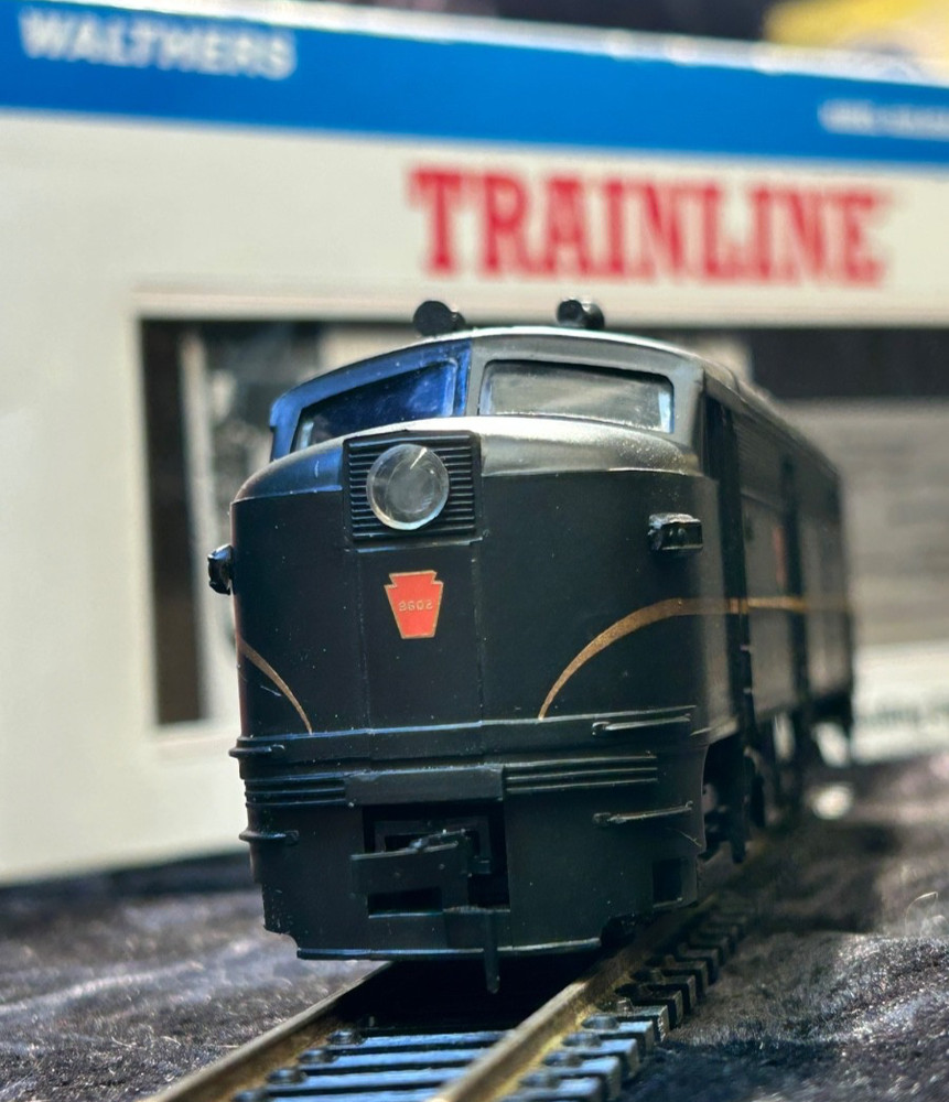 HO Scale ALCO FA 1 Pennsylvania Locomotive #9602 Flywheel (8WD) Drive L2-6, b2