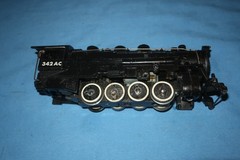 American Flyer #342AC NPR Switcher Locomotive. Runs & Smokes No Tender