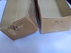 Vintage Original Prewar Standard Gauge Box for American Flyer 4092 Blue Obs Car