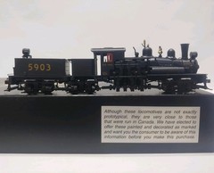 Bachmann Spectrum HO Scale Shay 80 Ton Three Truck Shay CP#5903 Canadian Pacific