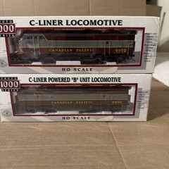 Proto 1000 500011 HO CPR FM C Liner A unit # 4055 & B unit #4455 Limited Edition