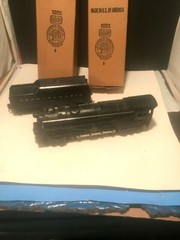 Vinta Lionel #671 engine locomotive 6-8-6 & 2046w Tender Keystone 6200 trains