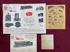 AHM 7209-2498 O/Precise 1/4 Inch Indiana Harbor Belt 0-8-0 Locomotive&Tender Kit