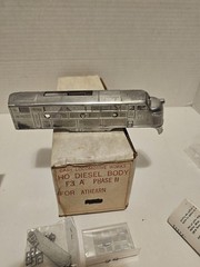 Cary Locomotive Works HO Diesel Body F3 A Phase II For Athearn complete