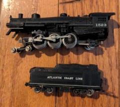 N Scale Atlas Atlantic Coast Line Tender And Locomotive #1523 Not Working