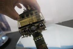 O GAUGE BRASS CSS & SB GE 85 TON STEEPLE CAB! 2 RAIL! NOT RUNNING! FOR PROJECT!