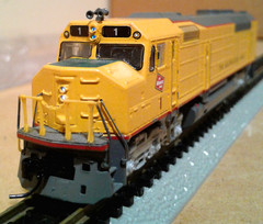 N SCALE ATHEARN EMD FP45 MILWAUKEE ROAD MILW #1 DCC AND SOUND