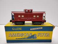 AMERICAN FLYER LINES C&NW #283 SET FROM 1956 WITH EXTRAS S GAUGE/USED