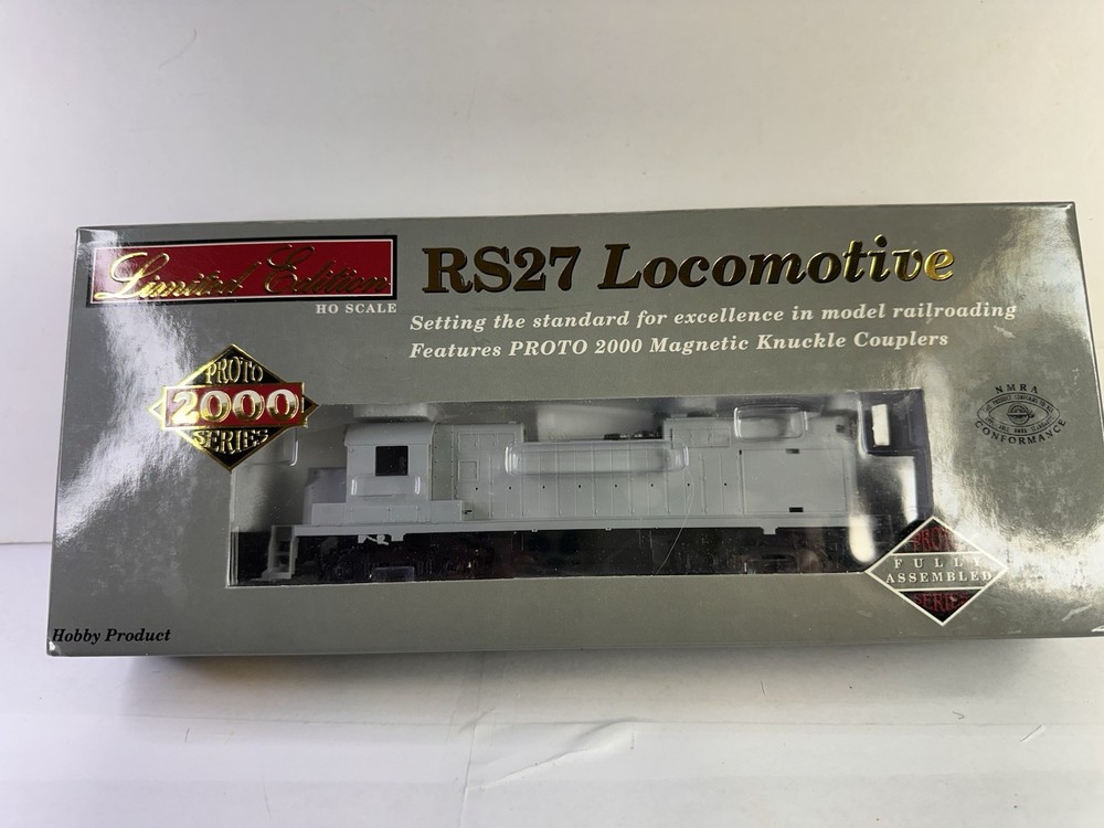 HO Scale 920-31355 Walthers Proto 2000 Undecorated RS27 DCC Ready Locomotive