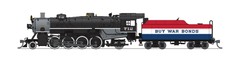 Broadway Limited 7865 N War Bonds Billboard USRA Light Mikado Steam Locomotive