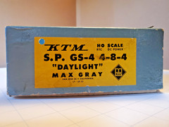 Max Grey SP 4-8-4 GS-4 Custom Painted With Working Headlights and Skirts