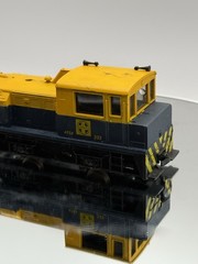 AHM HO Plymouth MDT Industrial Switcher Santa Fe ATSF #332