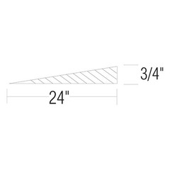 Woodland Scenics 3% Incline Starter 6 WOOST1415 Train Scenery Non Scale