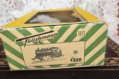 Fleischmann HO model steam locomotive, specifically the 1320 80 1952 model.