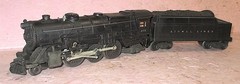 Lionel Postwar 675 Steam Engine + 6466WX Whistling Tender SERVICED & TESTED-GOOD