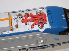 Lionel 6-18323 HHP-8 Amtrak Electric Engine #656 Bell Horn TMCC C-8 O gauge boxd
