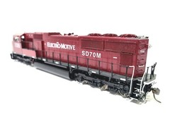 Overland OMI EMD SD70M Demo Demonstrator #7018 HO Brass Model #6602.2