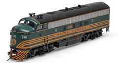 Athearn Roundhouse HO scale F7A Locomotive Maine Central # RND3332 MEC 686