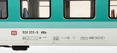 Märklin H0 3576 BR 628 203-2 BDy 928 203-9 ABDy ***** OVP 08 89 -SCHI-