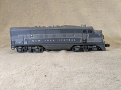 Lionel Postwar 2344 New York Central F3 AA Locomotive Vintage A B C Lot of 3
