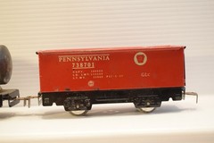 MARX 8995 BOXED TRAIN TRANSFORMER SET LOCOMOTIVE TENDER CABOOSE 5 CARS WORKS