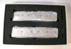 RARE Railway Classics CBQEAB36 HO Silver King/Queen 9906AB Denver Zephyr