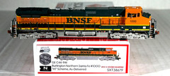 SCALETRAINS N SCALE GE C44-9W LOCOMOTIVE SOUND&DCC BNSF SXT38679