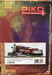 Piko G Scale 38246 2-6-0 Camelback Loco North Pole Express #1224 W/Sound & Smoke