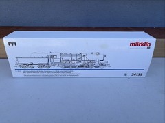 Marklin 34159 HO OO Gauge CCCP T3-5293 BR 52 Steam Black 2-10-0 New In Box