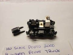 FRONT GEARED 4 WHEEL TRUCK ONLY Life-Like Proto 2000 HO SCALE EMD NO WORM GEARS
