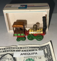 1831 De WITT CLINTON, Model train, toy, 3rd Steam Locomotive built in U.S.A. old