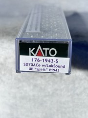 Classic KATO Union Pacific RR SD-70ACE SPIRIT Engine N GAUGE ESU LOK Sound/DCC