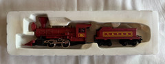IHC Virginia & Truckee 8010 0-4-0 Old Timer HO Steam Locomotive (Red) Bcoupler