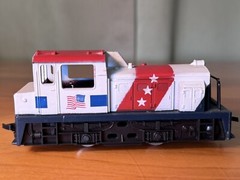 Lima HO Patriotic Diesel Switcher Locomotive W/ Custom Paint Job￼