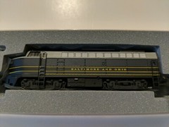 E-R Models N Scale RF-16 Sharknose Powered A & B Set B & O #857 NEW