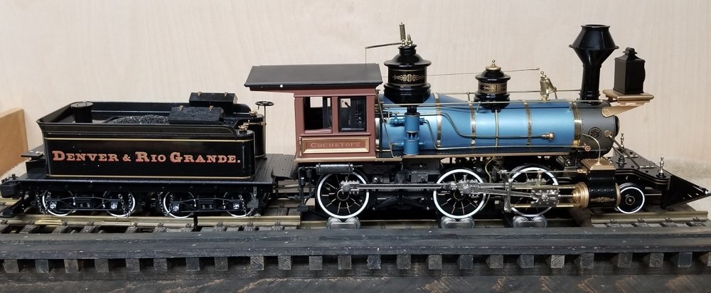 DENVER AND RIO GRANDE WESTERN 2-6-0. Spectrum 81498. Brass drive gear installed.