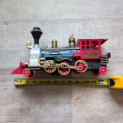 Denver Express Train Engine by New Bright D&W R.R. Toy Locomotive  Not Working