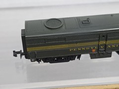 Arnold N Scale Custom Painted Pennsylvania 8498 FA Diesel Loco PRR Metal Shell