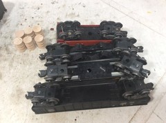 Lionel 1503WS Postwar – Set 2055 Steam Engine Freight Cars O Gauge / 027