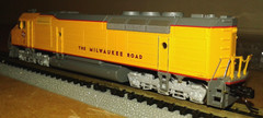 N SCALE ATHEARN EMD FP45 MILWAUKEE ROAD MILW #1 DCC AND SOUND