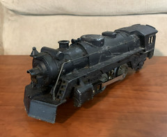 Marx Rail Road Locomotive #666 & Southern Pacific Lines Coal Car
