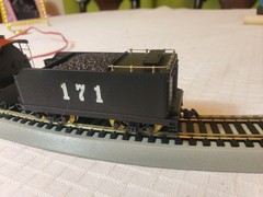 Mantua 322-72 HO Chicago & East IL Camelback 2-8-2 Steam Engine Locomotive #171