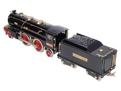 Lionel 6-13100 O Standard Gauge 390E Black Steam Locomotive and Tender EX/Box