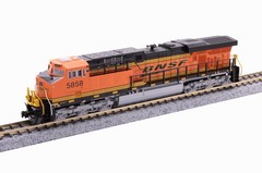 Kato 176-8958 N Scale BNSF “Swoosh” GE ES44AC Diesel Locomotive #5858 NIB