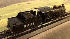 Bachmann HO Alco 2-6-0 Mogul A.T. & S.F. Steam Locomotive w/Sound & DCC #9441