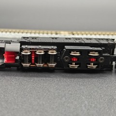 MORE 2801 JNR 620 Powered Rotary Snow Plow N Scale Black Undecorated Tested