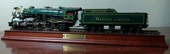 HO Southern Crescent Limited #1396 Steam Locomotive Franklin Mint