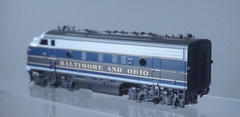 NOS Athearn BALTIMORE & OHIO F7A Dummy Locomotive HO Scale Train Car
